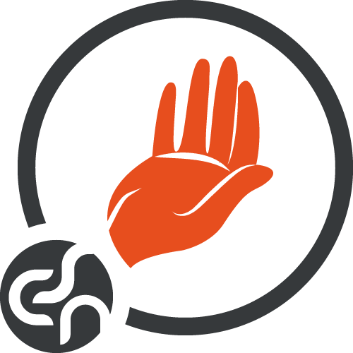hand greyLogo